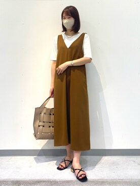 「セットアイテム」｜「アイテム（その他）」を使った、anさん（レディース・164cm）の夏コーディネート