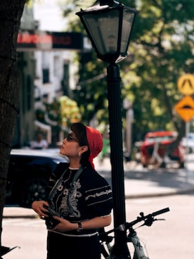 Sherieneさん（レディース・156cm）の春コーディネート