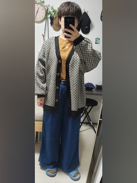 「Per sist ence（パーシエンス）のアイテム（トップス）」を使った、yukifashioさん（レディース・153cm）の秋コーディネート