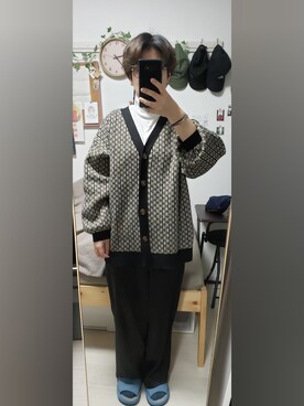 「Per sist ence（パーシエンス）のアイテム（トップス）」を使った、yukifashioさん（レディース・153cm）の秋コーディネート