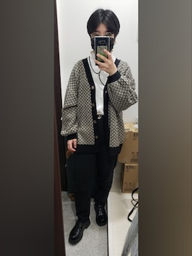 「Per sist ence（パーシエンス）のアイテム（トップス）」を使った、yukifashioさん（レディース・153cm）の春コーディネート