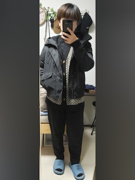 「Per sist ence（パーシエンス）のアイテム（トップス）」を使った、yukifashioさん（レディース・153cm）の冬コーディネート