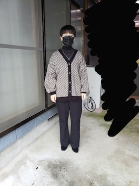 「Per sist ence（パーシエンス）のアイテム（トップス）」を使った、yukifashioさん（レディース・153cm）の冬コーディネート