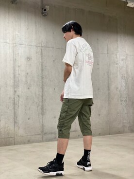 森永壱さん（メンズ・175cm）の夏コーディネート