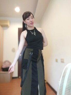 「ジュエリー」｜♡茹さん（レディース・164cm）の夏コーディネート