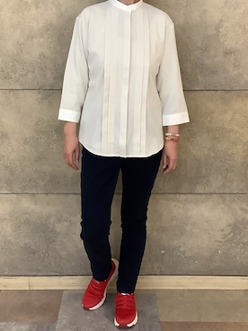 SHIRTS PLAZA 横浜トレッサ店さん(レディース・161cm)の春コーディネート