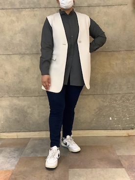 SHIRTS PLAZA 横浜トレッサ店さん(レディース・160cm)の冬コーディネート