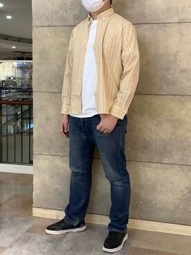 SHIRTS PLAZA 横浜トレッサ店さん（メンズ・175cm）の春コーディネート