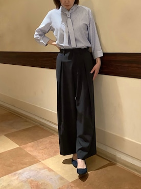 SHIRTS PLAZA 横浜トレッサ店さん(レディース・161cm)の夏コーディネート