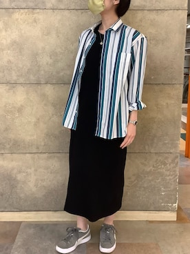 SHIRTS PLAZA 横浜トレッサ店さん（レディース・161cm）の春コーディネート