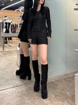 丸山幾世子さん(レディース・168cm)の秋コーディネート