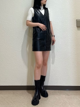 丸山幾世子さん（レディース・168cm）の夏コーディネート