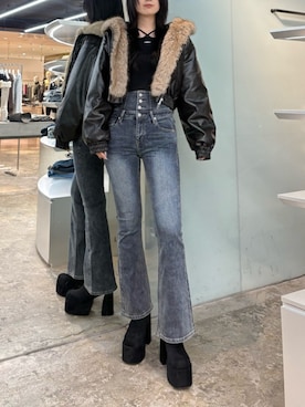 丸山幾世子さんのコーディネート