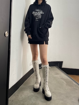 丸山幾世子さん（レディース・168cm）の秋コーディネート
