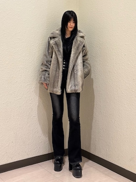 丸山幾世子さんのコーディネート