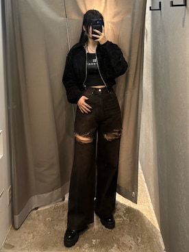 丸山幾世子さんのコーディネート