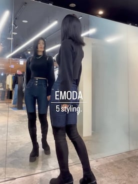 丸山幾世子さん（レディース・168cm）の秋コーディネート