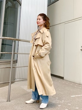 矢萩明日美さん（レディース・152cm）の春コーディネート