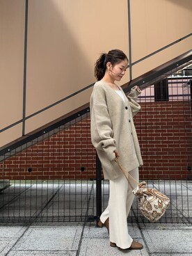 矢萩明日美さん（レディース・152cm）の秋コーディネート