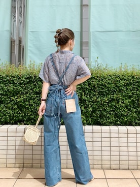 矢萩明日美さん（レディース・152cm）の春コーディネート