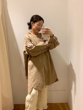 矢萩明日美さん（レディース・152cm）の夏コーディネート