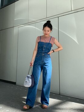 矢萩明日美さん（レディース・152cm）の夏コーディネート