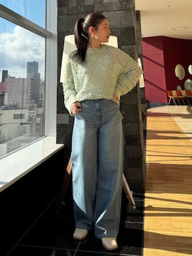 矢萩明日美さん（レディース・152cm）の冬コーディネート