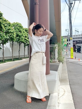 矢萩明日美さん（レディース・152cm）の春コーディネート