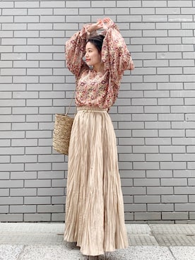 矢萩明日美さん（レディース・152cm）の春コーディネート