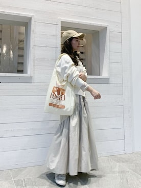 「綺麗めコーデ」｜「アイテム（帽子）」を使った、矢萩明日美さん（レディース・152cm）の冬コーディネート