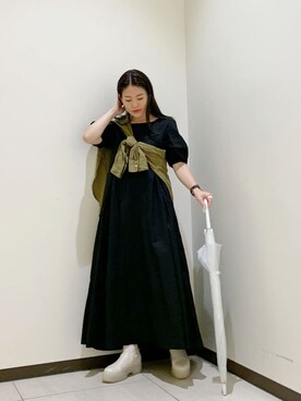 矢萩明日美さん（レディース・152cm）の夏コーディネート