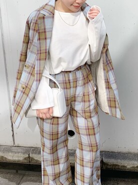 矢萩明日美さん（レディース・152cm）の冬コーディネート