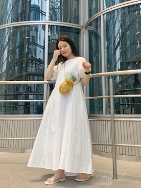 矢萩明日美さん（レディース・152cm）の夏コーディネート