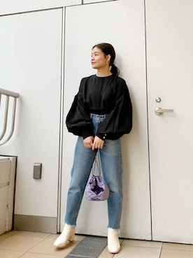 矢萩明日美さん(レディース・152cm)の夏コーディネート