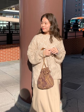 矢萩明日美さん（レディース・152cm）の秋コーディネート