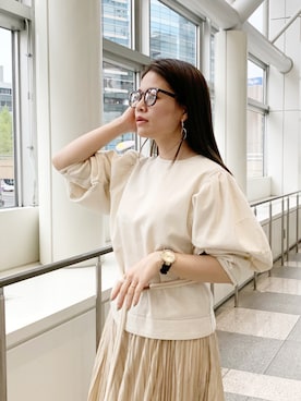 矢萩明日美さん（レディース・152cm）の春コーディネート