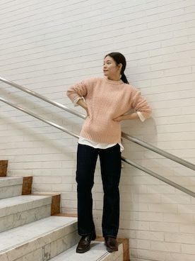 矢萩明日美さん(レディース・152cm)の秋コーディネート