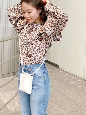 矢萩明日美さん（レディース・152cm）の春コーディネート