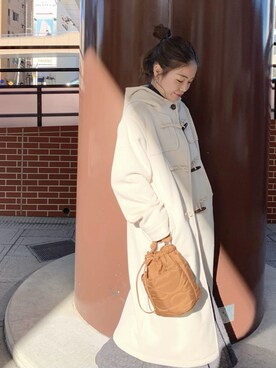 矢萩明日美さん(レディース・152cm)の冬コーディネート