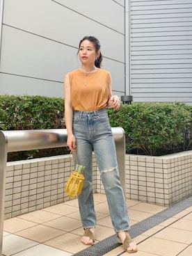 矢萩明日美さん（レディース・152cm）の夏コーディネート