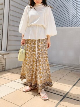 矢萩明日美さん(レディース・152cm)の春コーディネート