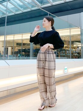 矢萩明日美さん（レディース・152cm）の春コーディネート