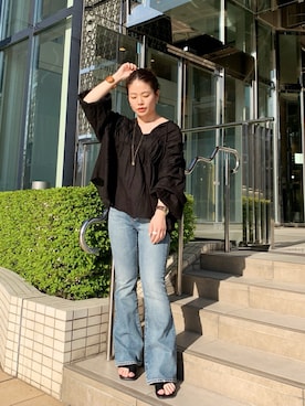 矢萩明日美さん(レディース・152cm)の春コーディネート