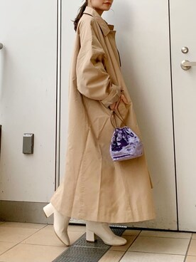 「綺麗めコーデ」｜「アイテム（その他アウター）」を使った、矢萩明日美さん（レディース・152cm）の夏コーディネート