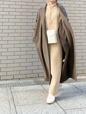 矢萩明日美さん(レディース・152cm)の冬コーディネート