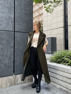 本田莉央奈さん（レディース・158cm）の夏コーディネート