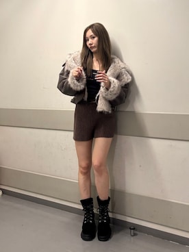本田莉央奈さん(レディース・158cm)の夏コーディネート