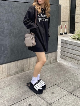 本田莉央奈さん（レディース・158cm）の秋コーディネート