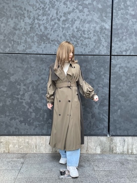 本田莉央奈さん(レディース・158cm)の冬コーディネート