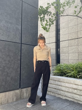 本田莉央奈さん（レディース・158cm）の夏コーディネート